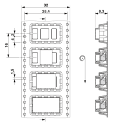 PTSM 0,5/ 3-2,5-H THR R32 - プリント基板用端子台 - 1770898 | Phoenix Contact