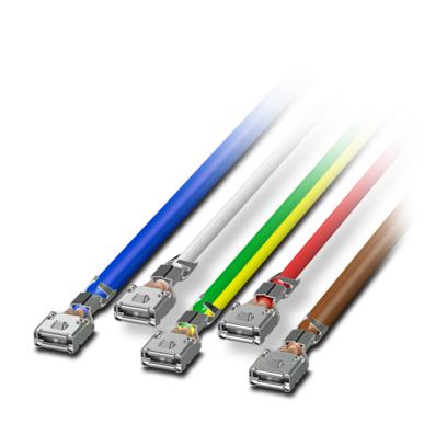 Deux boitiers de raccordement Clips-connect sur câbles pour Strips LED RGB