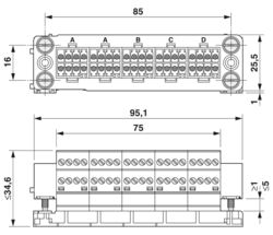VC-AR4/5M-S88888-SET - Contact insert set - 1607431 | Phoenix Contact