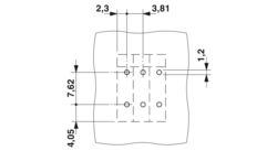 ZFKDS 1-V-3,81 - PCB 단자대 - 1707344 | Phoenix Contact
