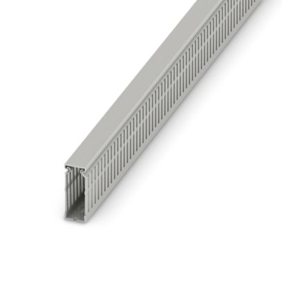 Canaleta para cables (2 m x 60 mm x 40 mm, Gris)