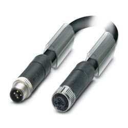 SAC-4P-M12MST/10,0-PUR/M12FST - Power cable - 1408811 | Phoenix Contact