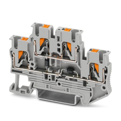 PTTB 2,5-2DIO/O-UL/UR-UL - Component terminal block - 3211430