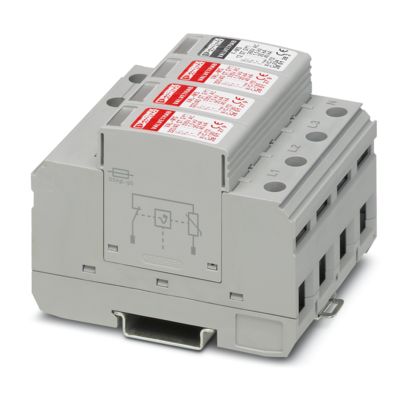 VAL-MS 320/40/3+1 GY1 - Type 2 surge arrester - 2801321 | Phoenix